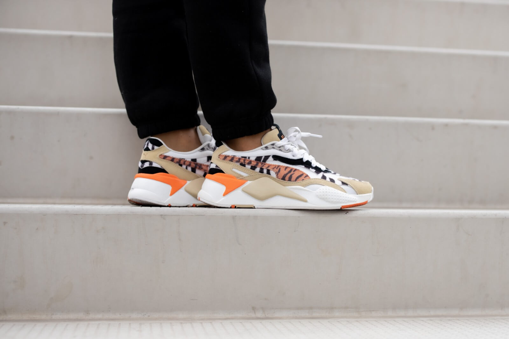 Giày Puma Wmns RS-X3 'Wildcats - Phale Khaki White' 373953-01 - Ảnh 2