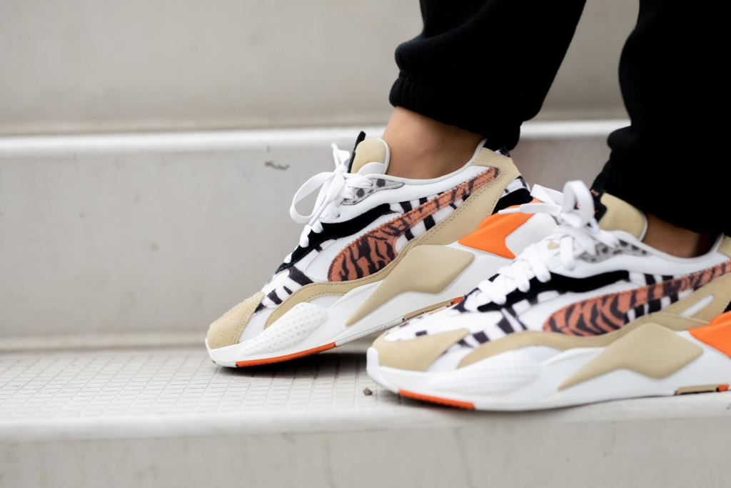 Giày Puma Wmns RS-X3 'Wildcats - Phale Khaki White' 373953-01 - Ảnh 5