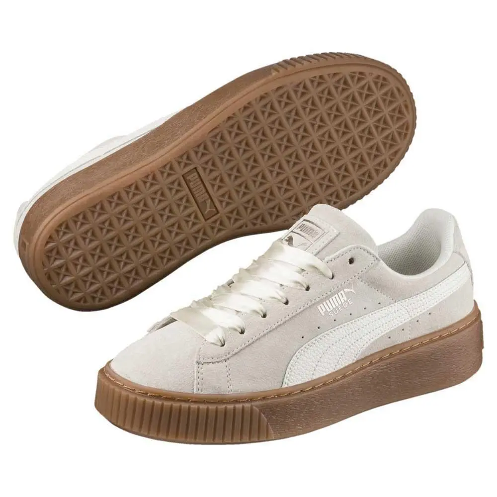 Giày Puma Wmns Suede Platform Bubble 'Beige' 366439-02 - Ảnh 7