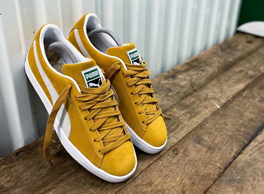 Giày Puma Suede Classic 21 'Honey Mustard' 374915-05 - Ảnh 6