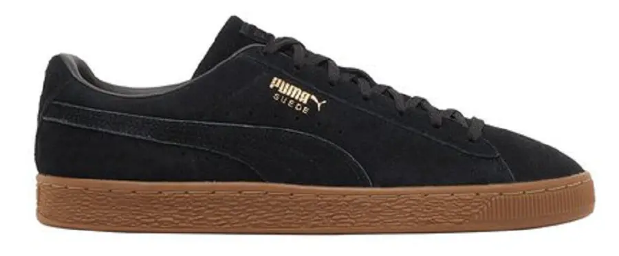 Giày Puma Suede Gum 'Black' 381174-01