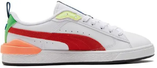 Giày Puma Suede Bloc LTH 'White and Red' 380705-07