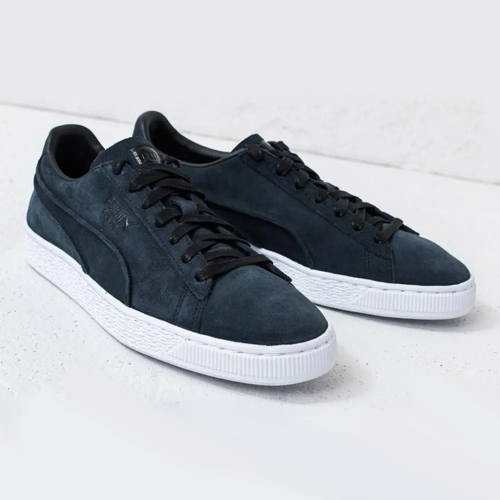 Giày Puma Suede Classic Exposed Seams 'Black' 365348-01 - Ảnh 6