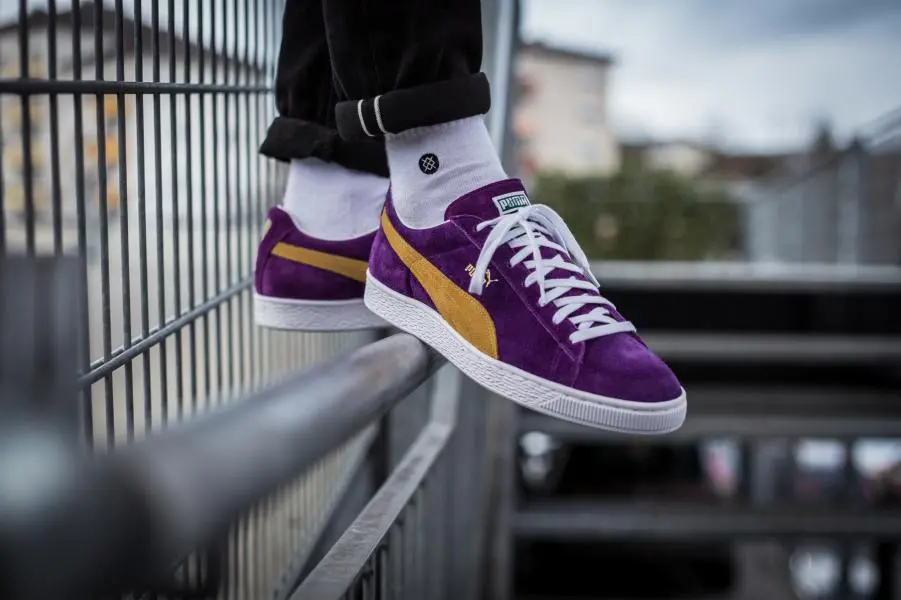 Giày Puma Suede Teams 'Los Angeles Lakers' 380168-03 - Ảnh 3