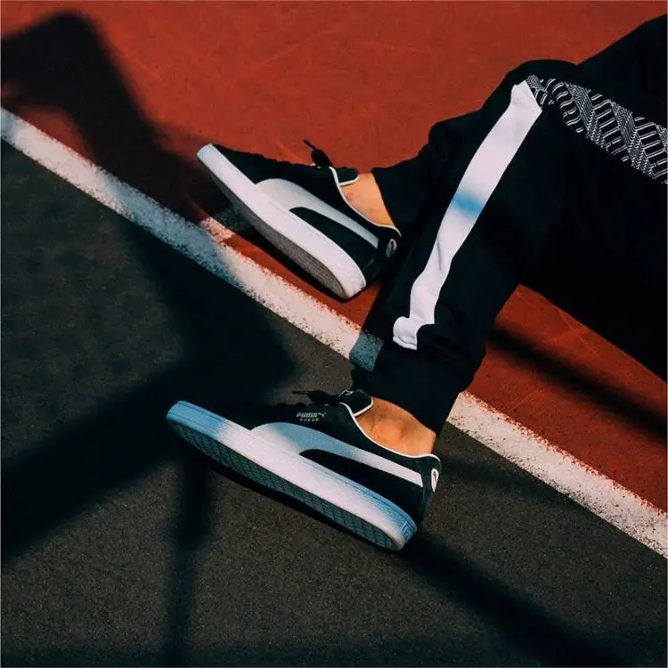 Giày Puma Lifestyle Suede 'Black' 374915-01 - Ảnh 3