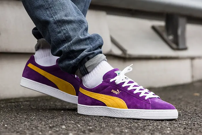 Giày Puma Suede Teams 'Los Angeles Lakers' 380168-03 - Ảnh 4