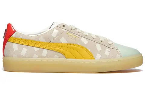 Giày Puma Wmns Suede Haribo 'Grey Yellow and Red' 383416-01