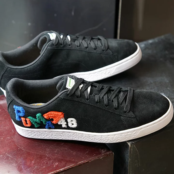 Giày Puma Suede Classic Badges 'Black' 371580-01 - Ảnh 7