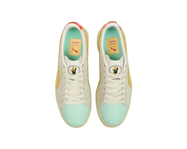Giày Puma Wmns Suede Haribo 'Grey Yellow and Red' 383416-01 - Ảnh 5