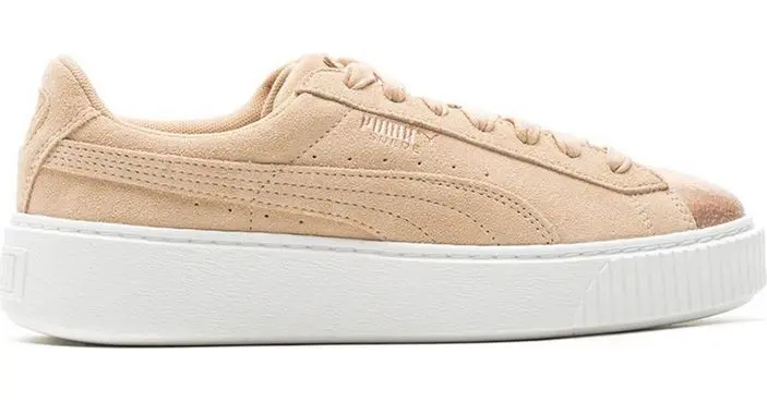 Giày Puma Suede Platform LunaLux 'Creamtan' 366111-02