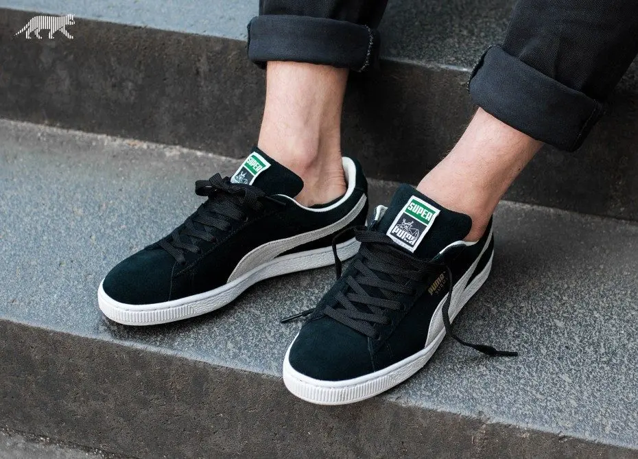 Giày Puma Suede Classic 'Black White' 352634-03 - Ảnh 9