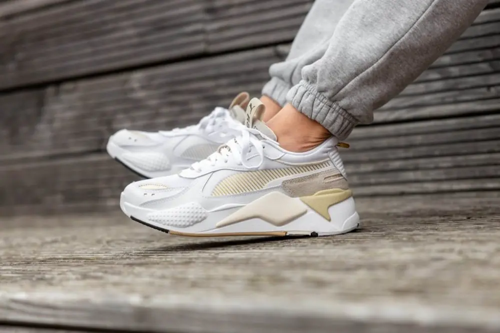 Giày Puma Wmns RS-X 'Mono Metal White Gold' 374669-02 - Ảnh 4