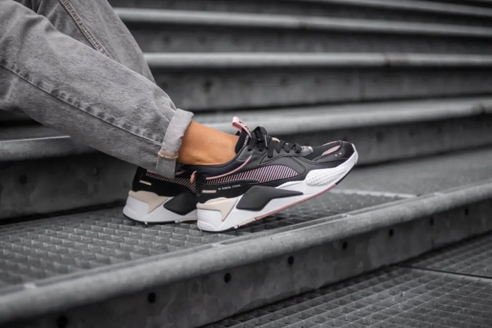Giày Puma Wmns RS-X 'Mono Metal Black Rose Gold' 374669-01 - Ảnh 4
