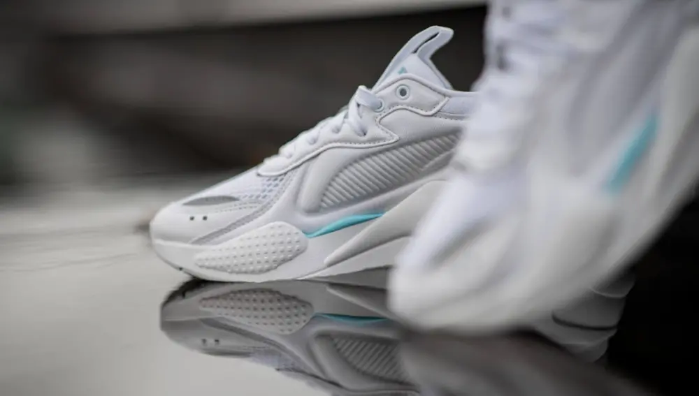Giày Puma RSX Softcase White Milky Blue 369819-08 - Ảnh 4