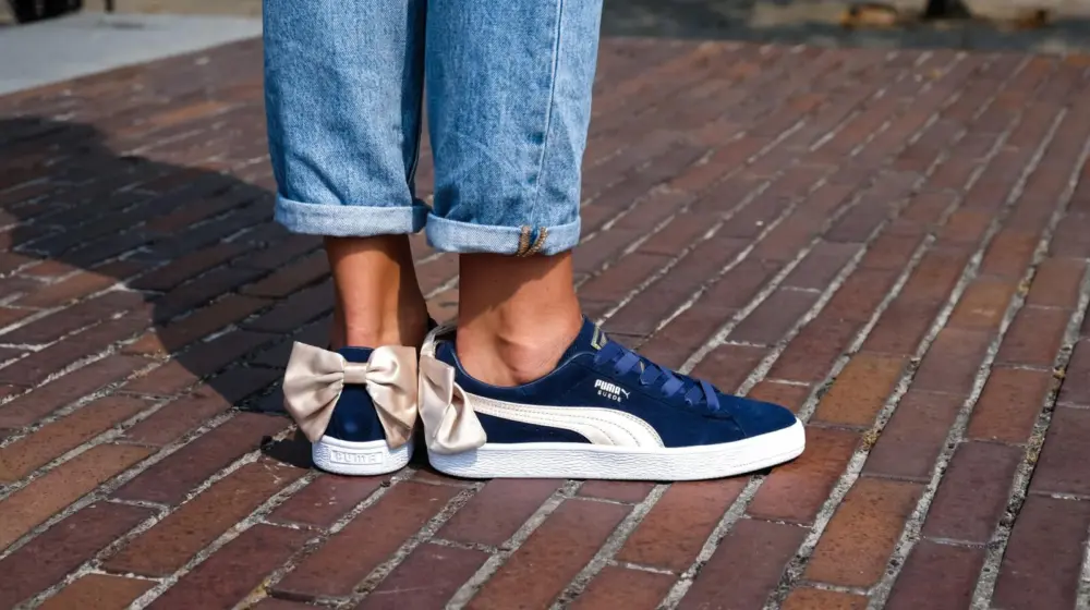 Giày Puma Wmns Suede Bow Varsity 'Peacoat' 367732-02 - Ảnh 5