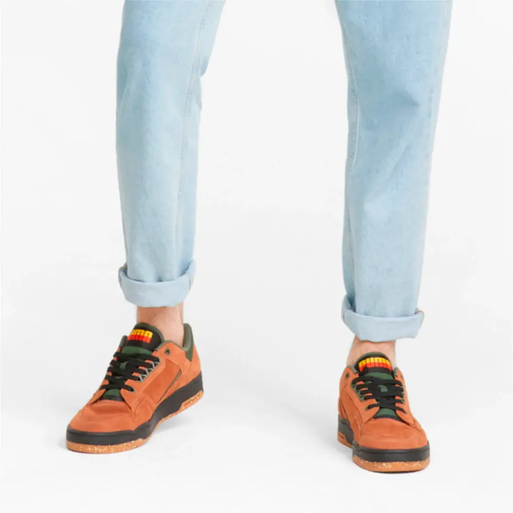 Giày Puma x Butter Goods Slipstream Low Suede 'Mocha Bisque' 384211-01 - Ảnh 5