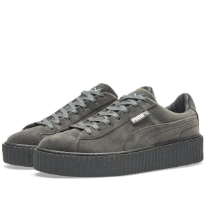 Alternative view of Giày Puma Fenty Rihanna Velvet Creepers 'Grey' 364466-03