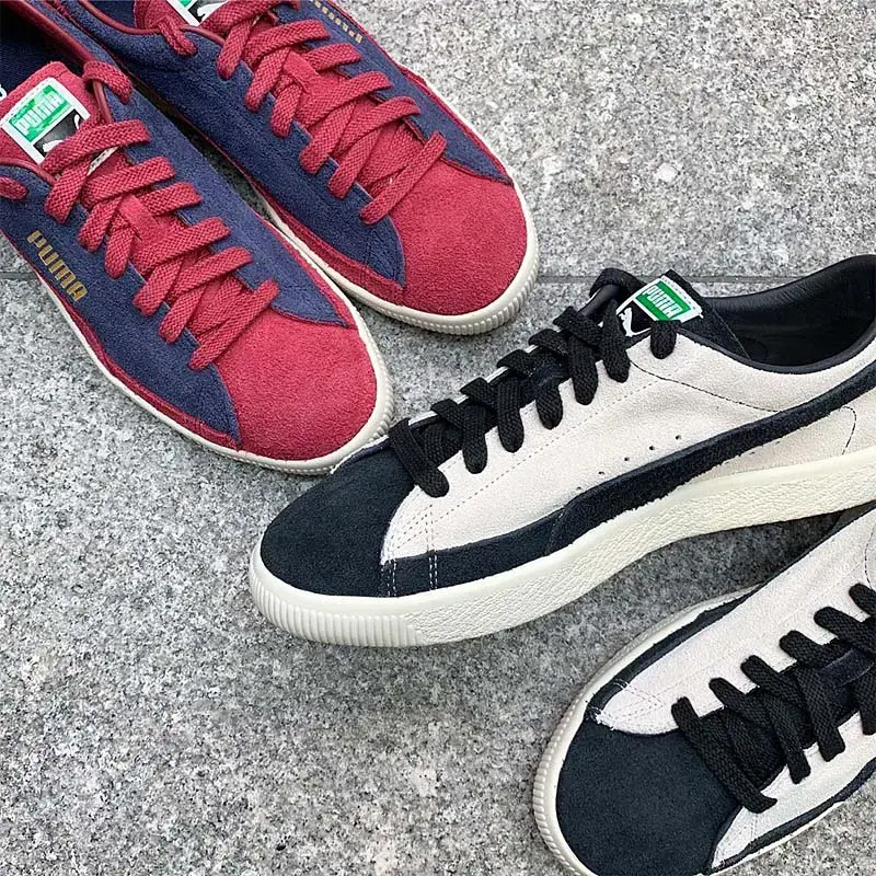 Alternative view of Giày Puma Suede 01 VTG 'Blue' 369891-02