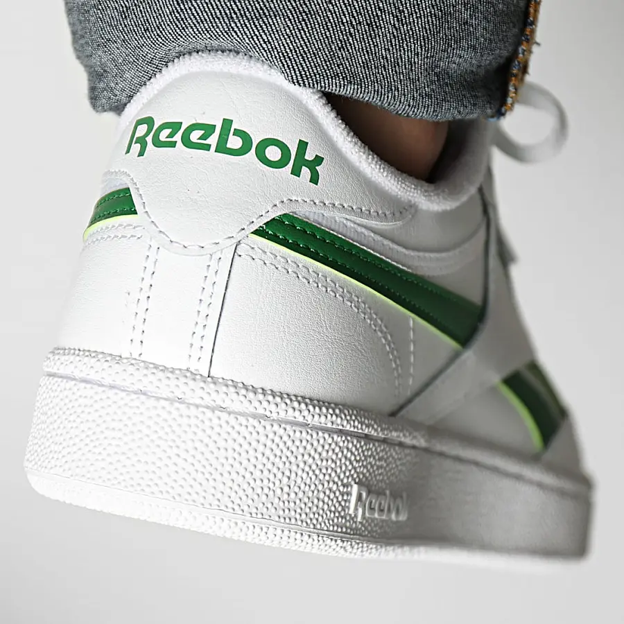 Giày Reebok Club C Revenge 'White and Green' 100032882 - Ảnh 4
