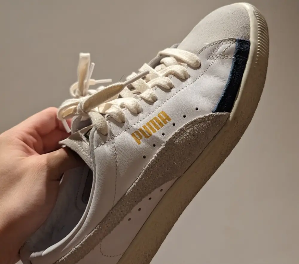 Giày Puma Basket 90680 L 'White' 372073-05 - Ảnh 4