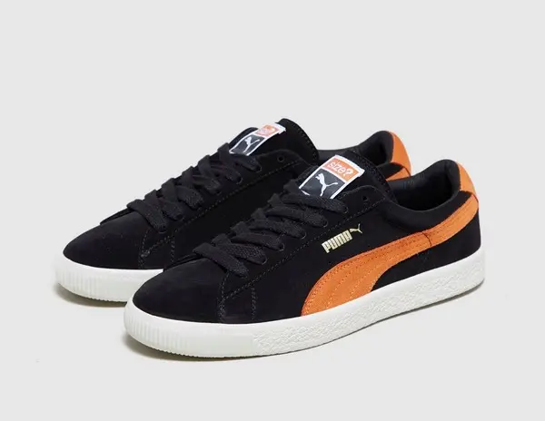 Alternative view of Giày Puma Suede Classic 'Black-Orange' 365347-56