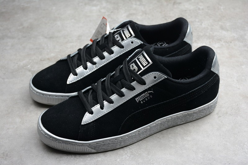 Giày Puma Suede Classic Metallic 'Black Grey' 367397-03 - Ảnh 9