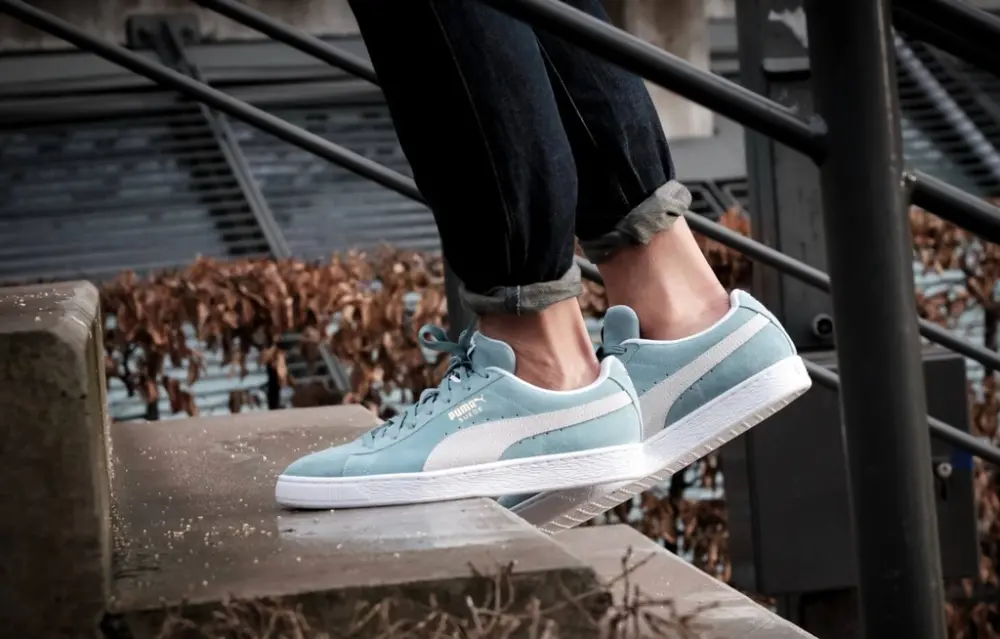 Alternative view of Giày Puma Suede Classic 'Aquifer' 365347-08