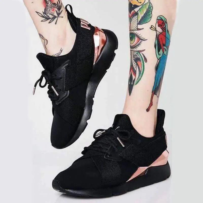 Giày Puma Muse Metal 'Rose Gold' 367047-01 - Ảnh 3