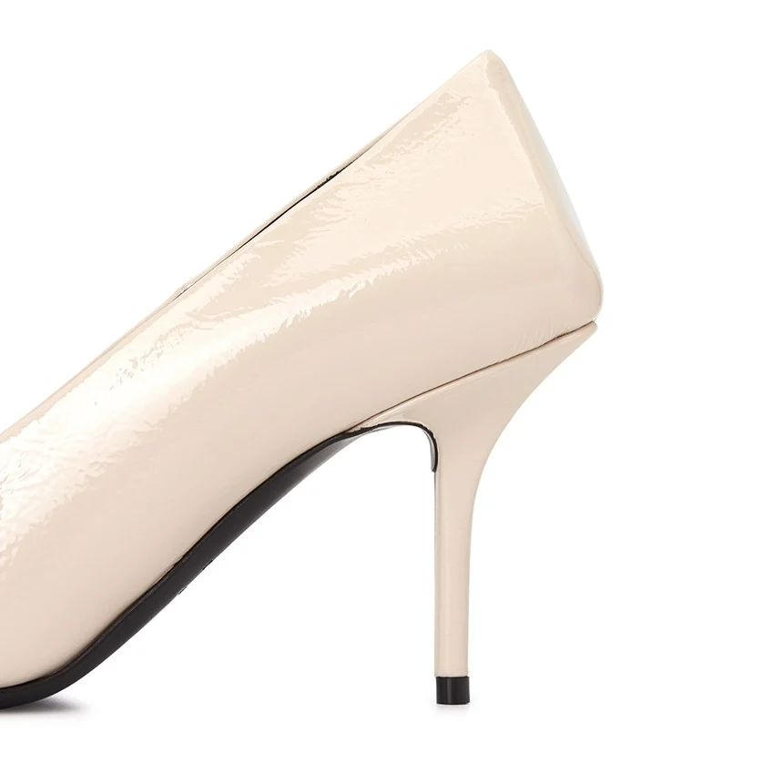 Giày Balenciaga Square Knife BB Pumps 'Beige' 719819-WBDU1-2080 - Ảnh 2