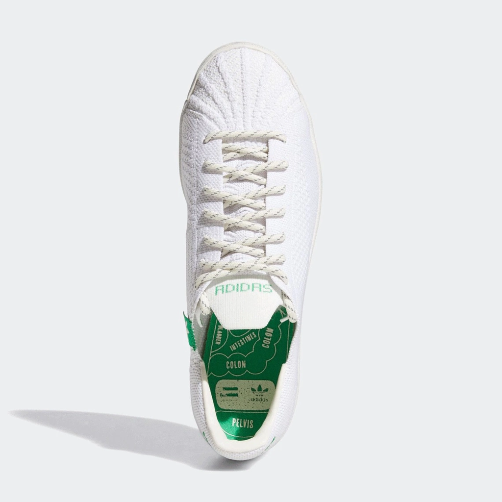 Giày Adidas Pharrell x Superstar Primeknit 'White' GX0194 - Ảnh 3