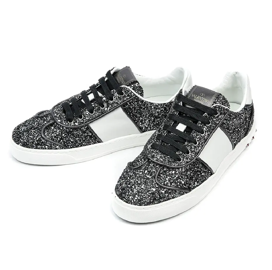 Giày Valentino Women's Fly Crew Rockstud sneakers PW2S0E19PEJ-R48 - Ảnh 4