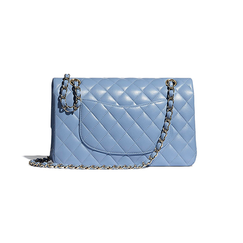 Túi Chanel Classic Handbag Lambskin 'Sky Blue' A01112-Y04059-NA104 - Ảnh 3