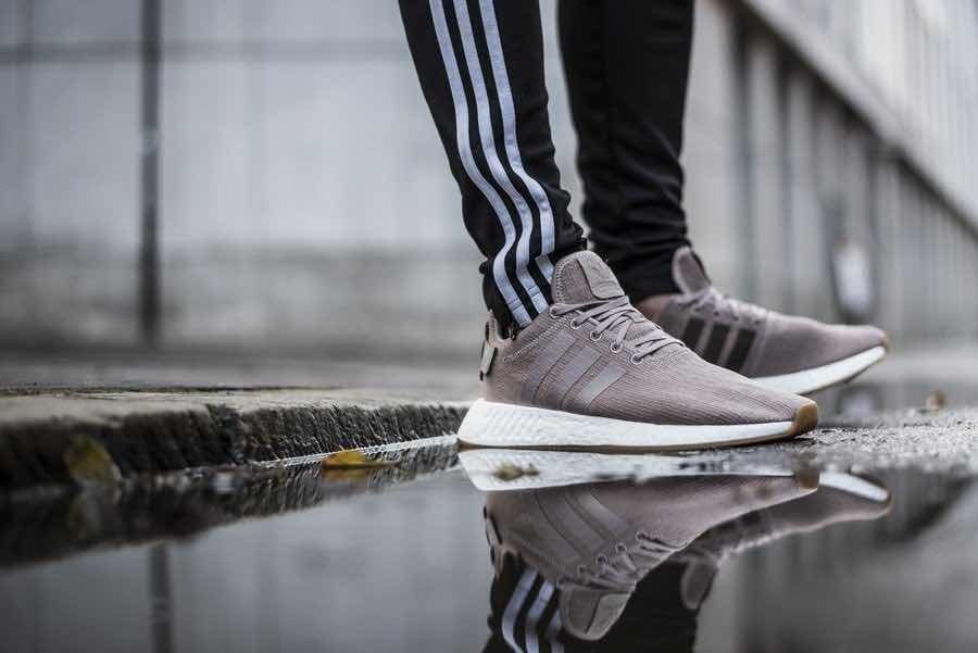 Giày Adidas NMD R2 Winter Pack 'Light Brown' CQ2399 - Ảnh 4