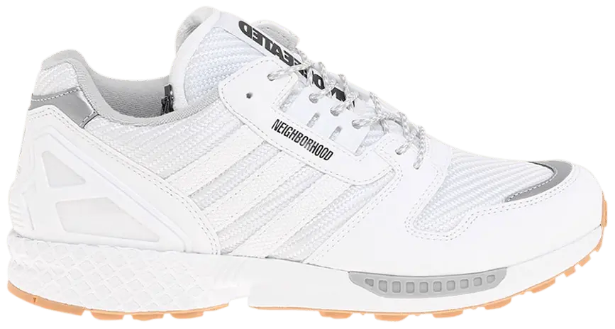 Giày Adidas Undefeated x Neighborhood x ZX 8000 'White Gum' Q47205