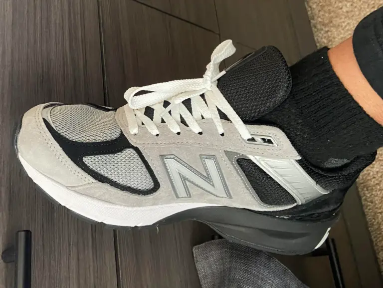 Alternative view of Giày New Balance 990v5 Made In USA ‘Kool Grey’ M990GB5