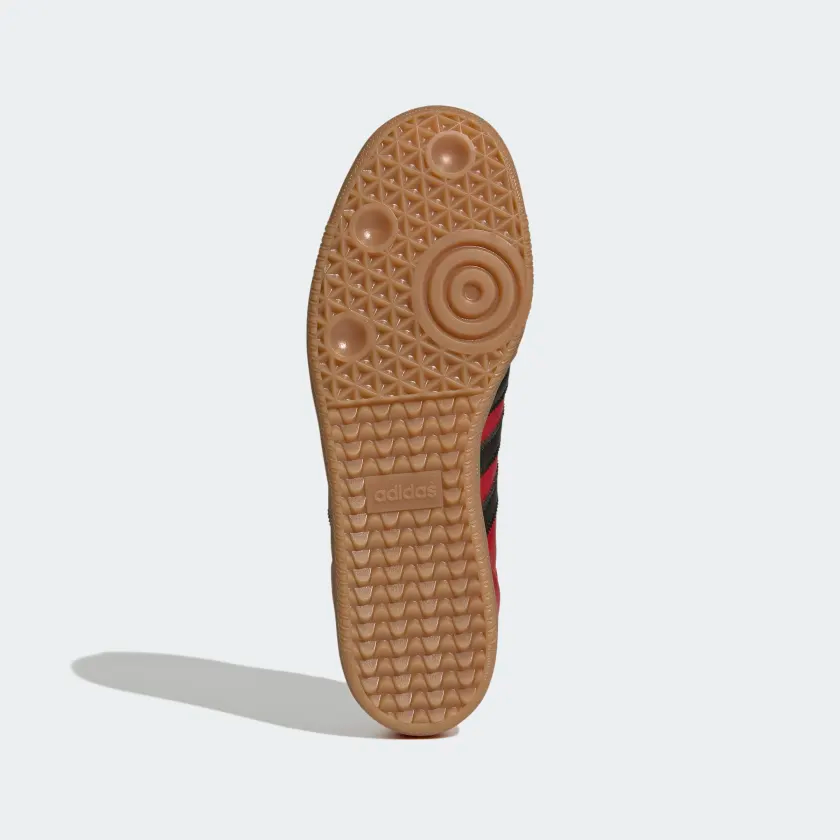 Giày Adidas FC Bayern Munich x Samba Team 'Power Red Black' HQ7031 - Ảnh 6