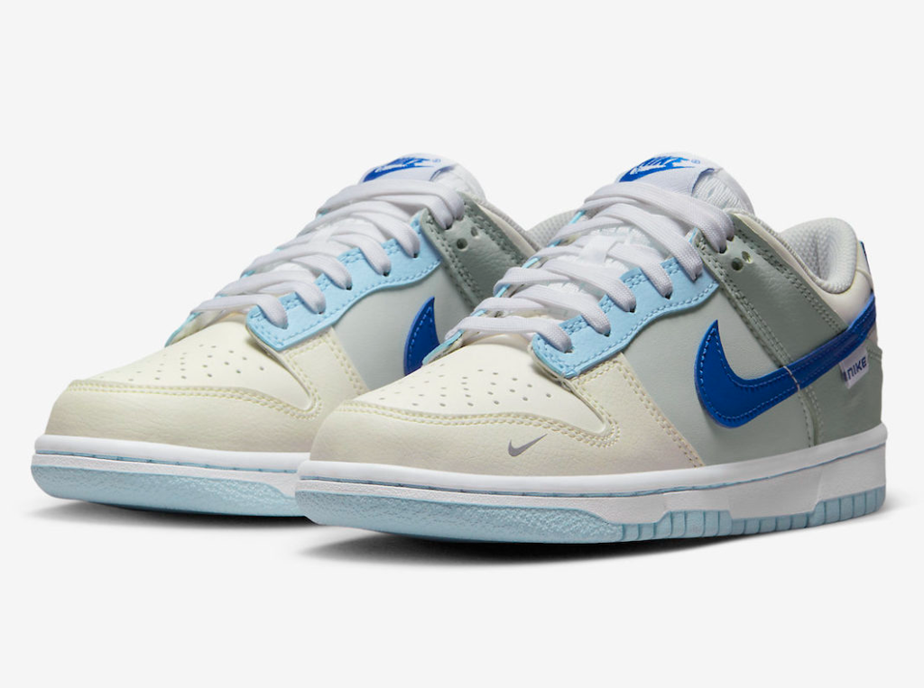 Giày Nike Dunk Low 'Ivory Hyper Royal' FB1843-141 - Ảnh 8