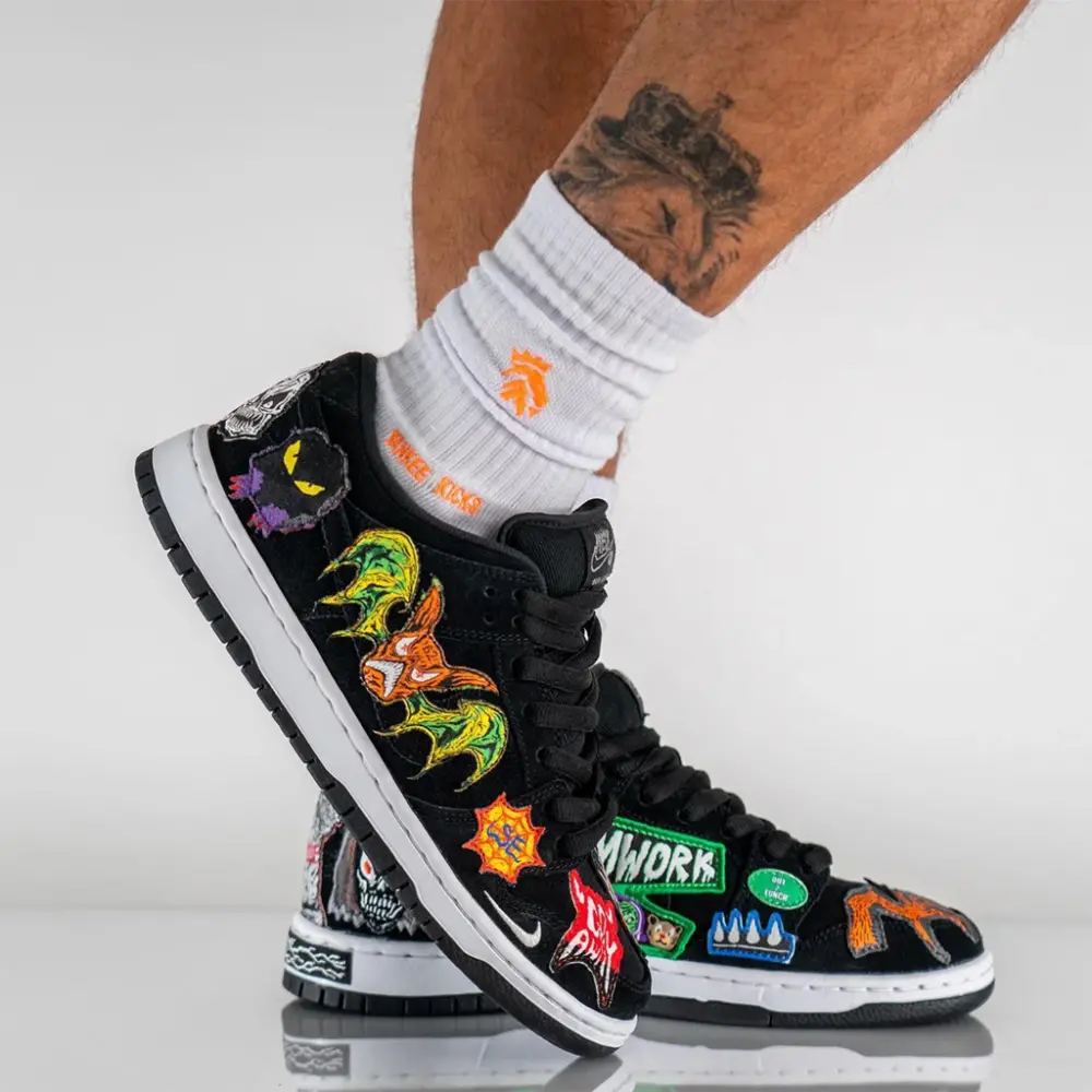 Alternative view of Giày Nike SB Dunk Low 'Neckface' DQ4488-001