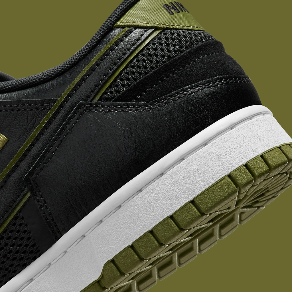 Giày Nike Dunk Low Scrap 'Black Olive' DM0128-001 - Ảnh 7