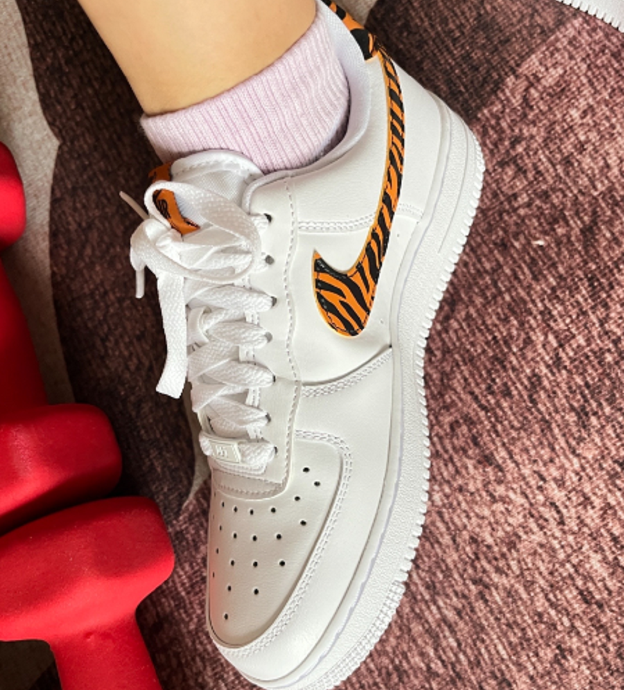 Giày Nike Air Force 1 07 'Tiger White' DD8959-108 - Ảnh 3