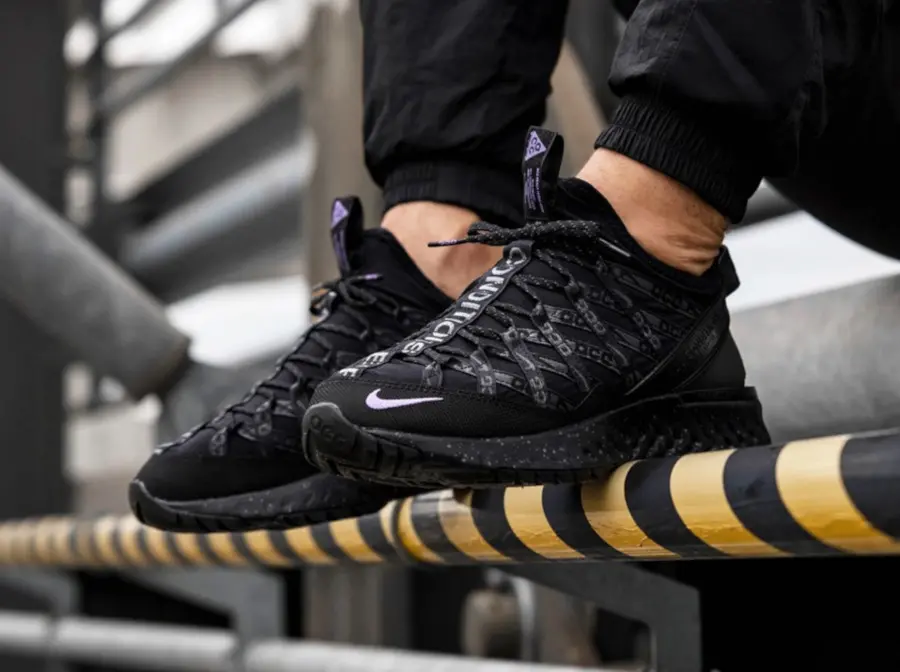 Alternative view of Giày Nike React Terra Gobe ACG 'Space Purple' BV6344-001