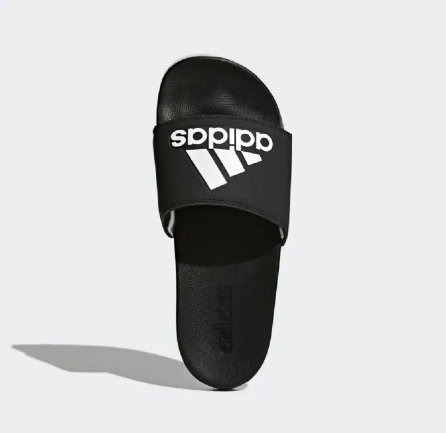 Dép Adidas Adilette Cloudfoam Plus Logo Slides Black CG3427 - Ảnh 5