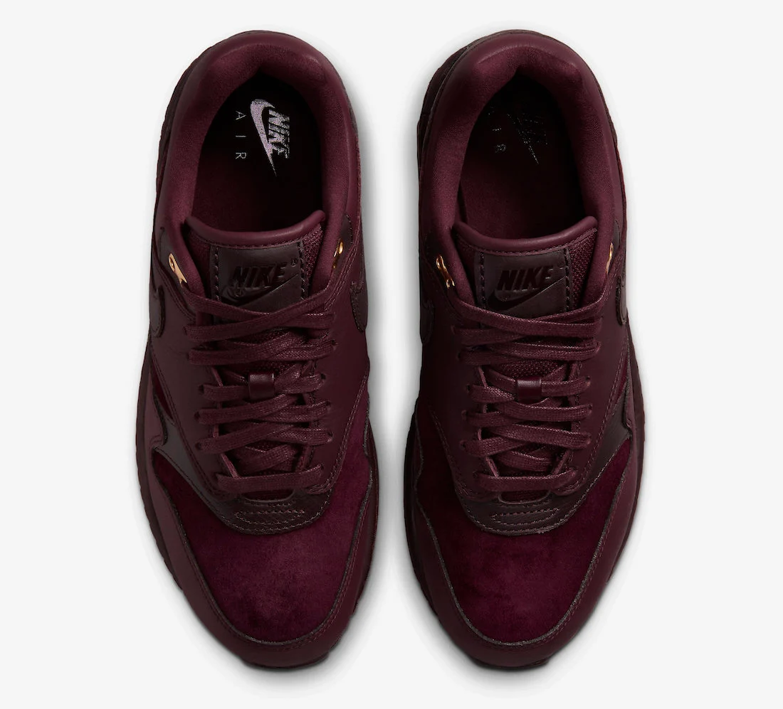 Giày Nike Air Max 1 'Burgundy Crush' DV3888-600 - Ảnh 8