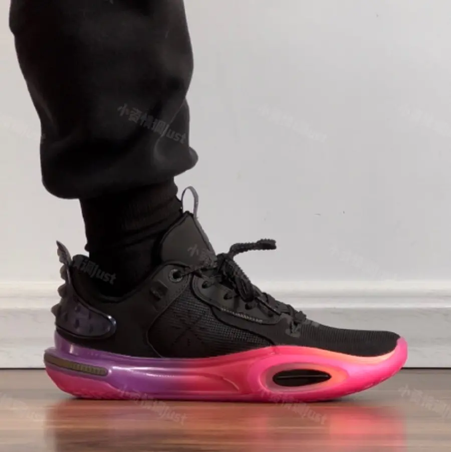 Giày Li-Ning Wade All City 11 Sunrise 'Black Pink' ABAT005-6 - Ảnh 3