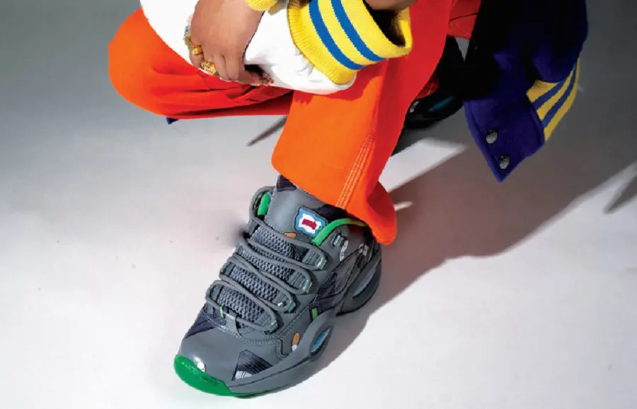 Giày Reebok BBC Ice Cream x Question Low Beepers & Butts 'Grey' FZ4342 - Ảnh 4