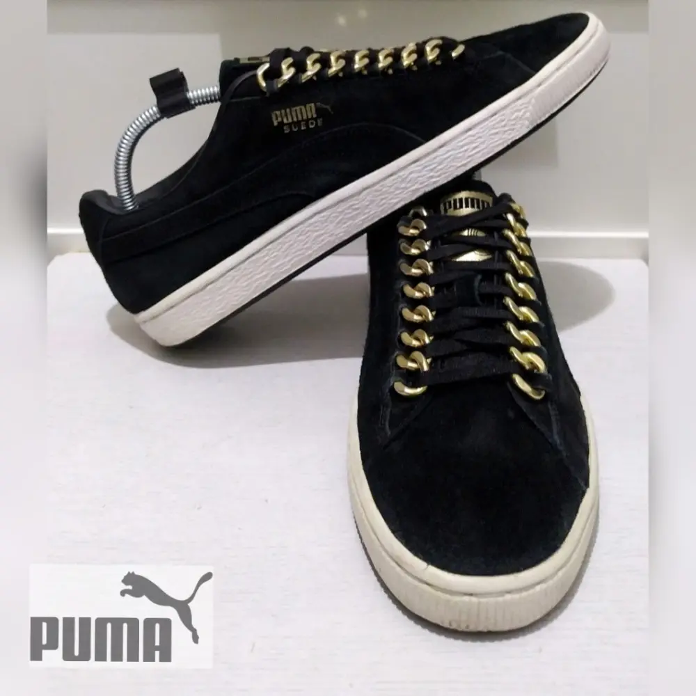 Giày Puma Classic X Chain 'Black Suede' 367391-03 - Ảnh 10