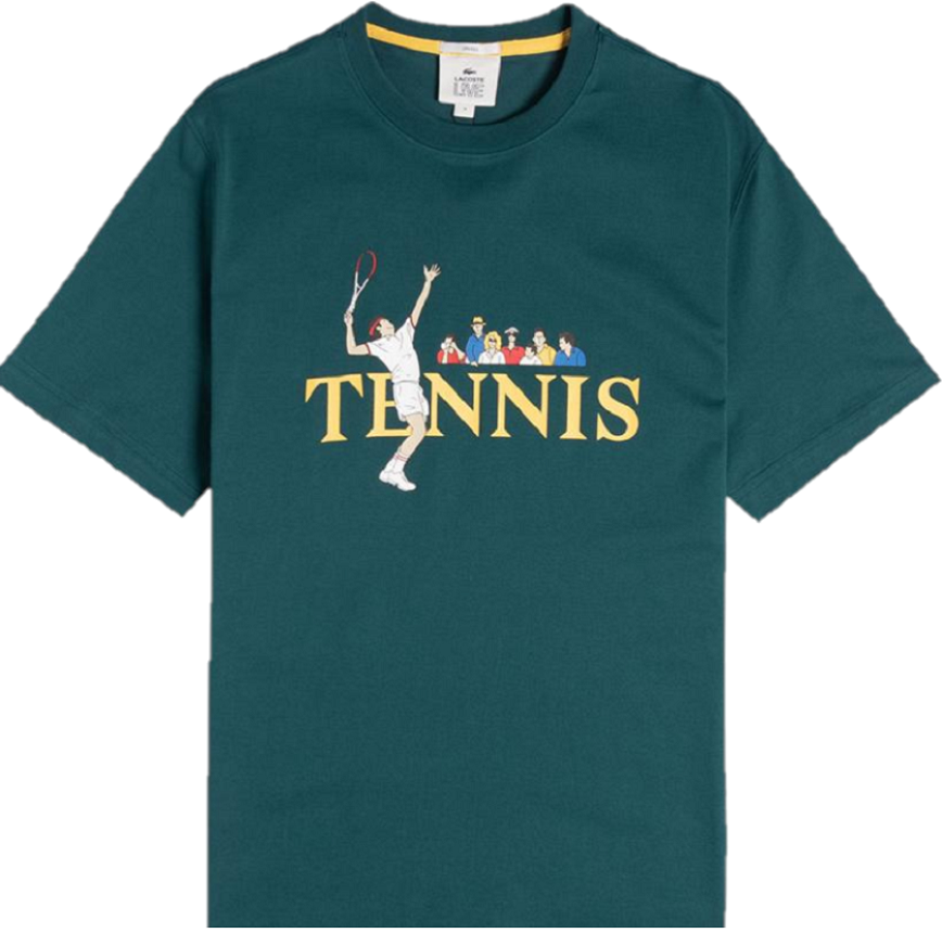 Áo Lacoste Tennis T-shirt 'Green' TH4365-MWZ