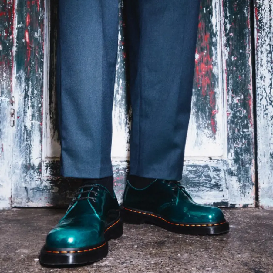 Alternative view of Giày Dr.Martens 1461 Vegan ‘Black Gross’ 26890431