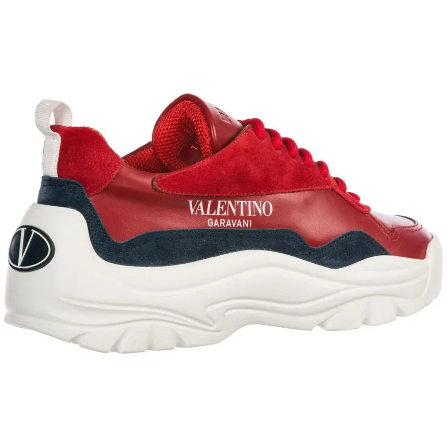 Giày Valentino Chunky Sole Sneakers Red QY0S0B17VRNCU7 - Ảnh 5