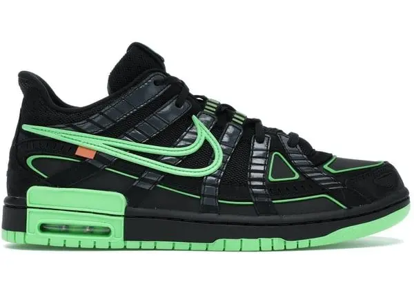 Giày Nike Air Rubber Dunk Off-White 'Green Strike' CU6015-001